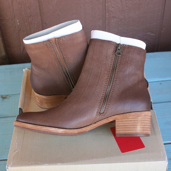 Kork-Ease Brown Ankle Boots - Picture 8 of 8
